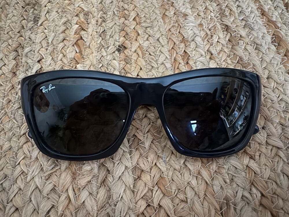 Ray-Ban RB4194 601 Square Sunglasses in Black